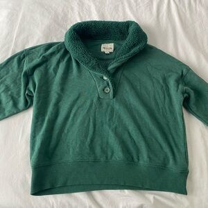 American Eagle Outfitters Forest Green Cowl Neck Sweater